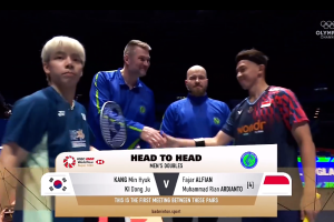 2025年 全英公开赛 R16 男双 姜珉赫&奇东柱[韩国] vs [印尼]法贾尔·阿尔菲安&穆罕默德·里安·阿迪安托