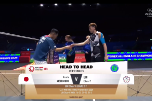 2025年 全英公开赛 R16 男单 西本拳太[日本] vs [中国台北]林俊易