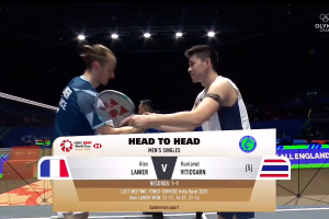 2025年 全英公开赛 R16 男单 亚历克斯·拉尼尔[法国] vs [泰国]昆拉武特