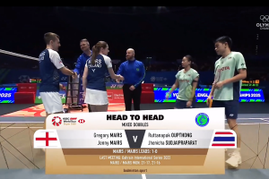 2025年 全英公开赛 R16 混双 格雷戈里·梅尔斯&珍妮·梅尔斯[英格兰] vs [泰国]鲁塔纳帕克·欧普通&杰尼查·苏杰帕拉特