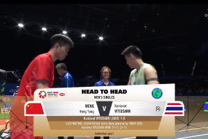 2025年 全英公开赛 R32 男单 翁弘阳[中国] vs [泰国]昆拉武特