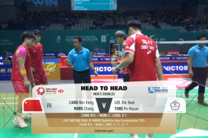 2025年 中国公开赛 R32 男双 梁伟铿&王昶[中国] vs [中国台北]李哲辉&杨博轩
