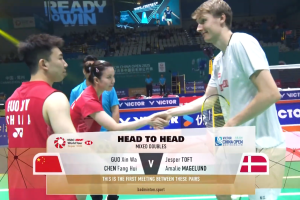 2025年 中国公开赛 R32 混双 郭新娃&陈芳卉[中国] vs [丹麦]杰斯帕·托夫特&艾米丽·麦格兰德