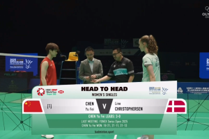 2025年 澳门公开赛 F 女单 陈雨菲[中国] vs [丹麦]莱恩·克里斯托弗森