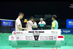 2025年 澳门公开赛 SF 男双 李芳至&李芳任[中国台北] vs [印尼]萨巴·卡亚曼·咖塔曼&穆罕默德·利萨·巴列维·伊斯法哈尼