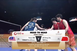 2025年 印尼公开赛 F 女双 陈康乐&蒂娜·穆拉利塔兰[马来西亚] vs [中国]刘圣书&谭宁