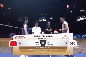 2025年 印尼公开赛 F 女单 王祉怡[中国] vs [韩国]安洗莹