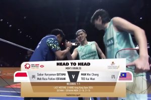 2025年 印尼公开赛 SF 男双 萨巴·卡亚曼·咖塔曼&穆罕默德·利萨·巴列维·伊斯法哈尼[印尼] vs [马来西亚]万炜聪&郑凯文