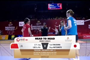 2025年 印尼公开赛 QF 女双 李怡婧&罗徐敏[中国] vs [日本]福岛由纪&松本麻佑