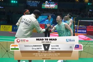 2025年 中国公开赛 SF 男双 萨特维克·赛拉杰·兰基雷迪&奇拉格·钱德拉谢卡尔·谢提[印度] vs [马来西亚]谢定峰&苏伟译