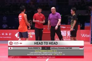 2019年 世界巡回赛 F 男单 桃田贤斗[日本] vs [印度]安东尼·西尼苏卡·金廷