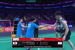 2025年 苏迪曼杯 QF 混双 绿川大辉&五十岚有纱[日本] vs [中国台北]叶宏蔚&胡绫芳