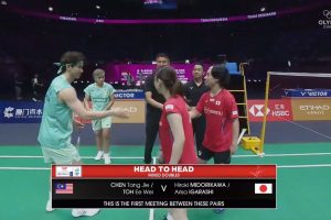2025年 苏迪曼杯 G 混双 五十岚有纱&绿川大辉[日本] vs [马来西亚]陈堂杰&杜颐沩