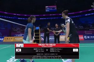 2025年 苏迪曼杯 G 女双 白荷娜&李绍希[韩国] vs [中国台北]谢沛珊&洪恩慈