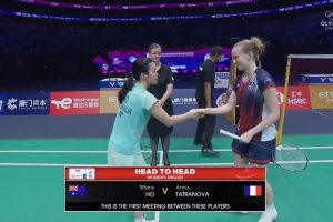 2025年 苏迪曼杯 G 女单 何羡儒[澳大利亚] vs [法国]安娜 · 塔特拉诺娃