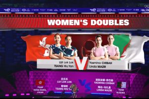 2025年 苏迪曼杯 G 女双 吕乐乐&曾晓昕[中国香港] vs [阿尔及利亚]亚斯米娜·奇巴赫&琳达·马扎里