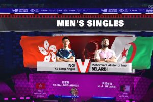 2025年 苏迪曼杯 G 男单 伍家朗[中国香港] vs [阿尔及利亚]贝拉尔比