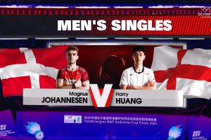 2025年 苏迪曼杯 G 男单 马格纳斯·约翰森[丹麦] vs [英格兰]黄涵瑞