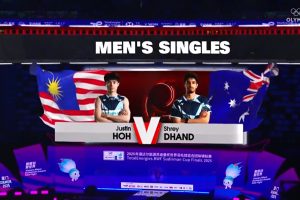 2025年 苏迪曼杯 G 男单 贺首维[马来西亚] vs [澳大利亚]史雷·丹德