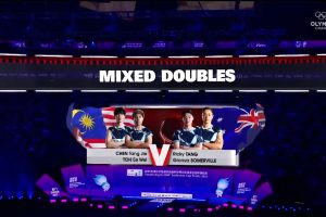 2025年 苏迪曼杯 G 混双 陈堂杰&杜颐沩[马来西亚] vs [澳大利亚]瑞奇·唐&康荣雅