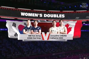 2025年 苏迪曼杯 G 女双 金慧贞&孔熙容[韩国] vs [加拿大]杰奎琳&蔡卓如