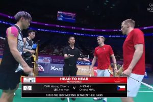 2025年 苏迪曼杯 G 男双 邱相榤&李哲辉[中国台北] vs [捷克]伊日·克拉尔&翁德雷·克拉尔