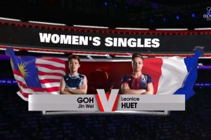 2025年 苏迪曼杯 G 女单 吴堇溦[马来西亚] vs [法国]莱奥妮斯·休特