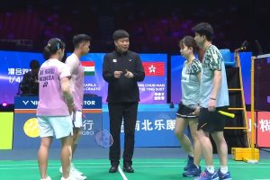 2025年 亚洲锦标赛 QF 混双 贾法尔·希达亚图拉&费利沙·艾伯塔·纳撒尼尔·帕萨里布[印度] vs [马来西亚]吴埙阀&赖洁敏