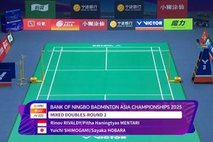 2025年 亚洲锦标赛 16R 混双 里诺夫·里瓦尔迪&皮塔·哈宁蒂亚斯·门塔里[印度尼西亚] vs [日本]霜上雄一&保原彩夏