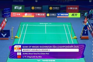 2025年 亚洲锦标赛 QF 女双 宋硕芸&余芊慧[中国台北] vs [中国]李怡婧&罗徐敏