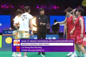 2025年 亚洲锦标赛 SF 女双 刘圣书&谭宁[中国] vs [中国]张殊贤&郑雨