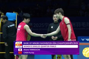 2025年 亚洲锦标赛 QF 女单 山口茜[日本] vs [中国]陈雨菲