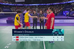 2024年 奥运会 F 女双 陈清晨&贾一凡[中国] vs [中国]刘圣书&谭宁