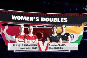 2025年 苏迪曼杯 G 女双 娜塔西亚·安东尼森&亚历山德拉·博尔[丹麦] vs [印度]塔尼莎·克拉斯托&施鲁蒂·米什拉
