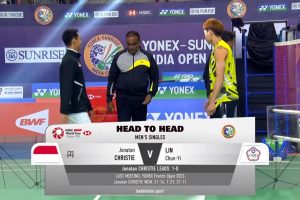 2025年 印度公开赛 QF 男单 乔纳坦·克里斯蒂[印尼] vs [中国台湾]林俊易