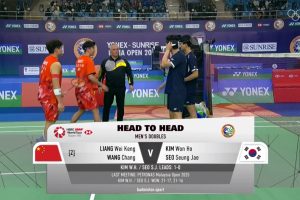 2025年 印度公开赛 QF 男双 梁伟铿&王昶[中国] vs [韩国]金元浩&徐承宰