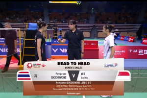 2025年 韩国公开赛 QF 女单 李美妙[泰国] vs [新加坡]杨佳敏