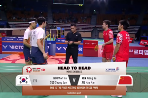 2025年 韩国公开赛 QF 男双 金元昊&徐承宰[韩国] vs [中国]任翔宇&谢浩南