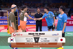 2025年 韩国公开赛 QF 男双 李钟民&王婵[韩国] vs [日本]保木卓朗&小林优吾