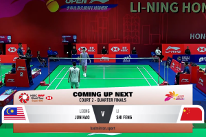 2025年 李宁香港公开赛 QF 男单 李诗沣[中国] vs [马来西亚]李俊豪