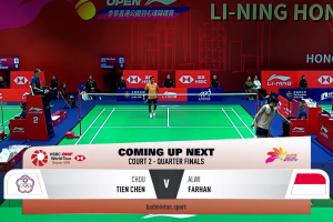 2025年 李宁香港公开赛 QF 男单 周天成[中国台北] vs [印尼]阿尔维·法汉