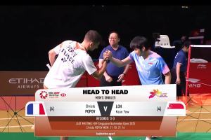 2025年 李宁香港公开赛 QF 男单 克里斯托·波波夫[法国] vs [新加坡]骆健佑