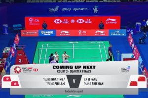 2025年 李宁中国公开赛 QF 女双 杨雅婷&杨霈霖[中国香港] vs [中国]贾一凡&张姝贤