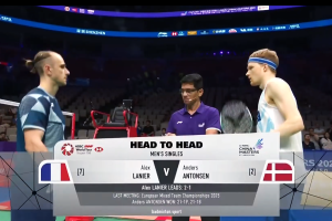 2025年 李宁中国公开赛 QF 男单 亚历克斯·拉尼尔[法国] vs [丹麦]安东森