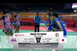2023年 印度公开赛 QF 女双 本雅帕&论塔卡恩[泰国] vs [日本]松山奈未&志田千阳