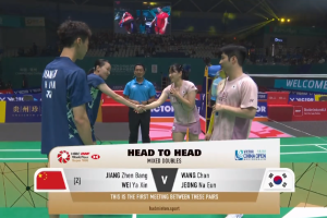 2025年 中国公开赛 QF 混双 姜振邦&魏雅欣[中国] vs [韩国]王灿&郑那银