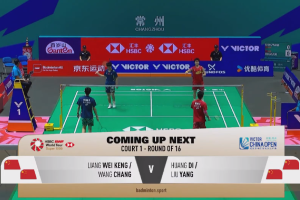 2025年 中国公开赛 R16 男双 梁伟铿&王昶[中国] vs [中国]黄荻&刘阳