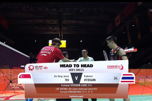 2025年 印尼公开赛 QF 男单 郑加恒[新加坡] vs [泰国]昆拉武特·威提讪