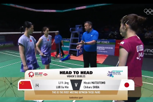 2025年 马来西亚公开赛 QF 女双 李怡婧&罗徐敏[中国] vs [日本]松友美佐纪&志田千阳