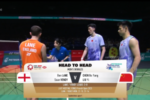 2025年 马来西亚公开赛 QF 男双 本·莱恩&肖恩·文迪[英格兰] vs [中国]陈柏阳&刘毅